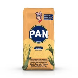 lot 485 image: P.A.N. Yellow Corn Meal - Harina De Maiz Amarillo Precocida 35.2 oz BB September 18 2026