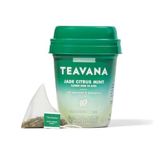 lot 500 image: Teavana Jade Citrus Mint, Green Tea With Spearmint and Lemongrass, 15 Sachets BB 2023