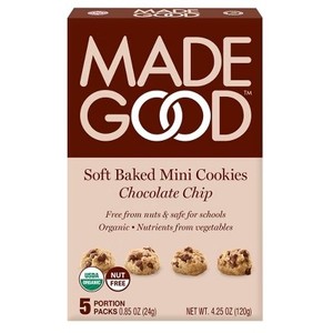 lot 514 image: MadeGood Gluten Free Vegan Organic Chocolate Chip Soft Baked Cookies - 4.25oz BB 12926