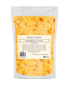 lot 519 image: 8 oz Candelilla Wax 100% Pure and Natural Small Flakes DIY Lip Balms and Lotion Bars (Vegan Wax) Alternative to Beeswax