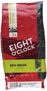 lot 533 image: Lot of 3 Eight OClock 50% Decaf Ground Coffee BB MAR 11 2025