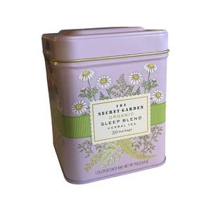 lot 547 image: The Secret Garden Organic Sleep Blend Herbal Tea, 50 tea bags (USDA Organic) BB 12 2025