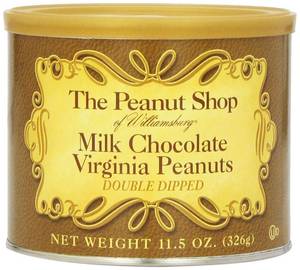 lot 593 image: Double Dipped Milk Chocolate Virginia Peanuts BB OCT 23,2025