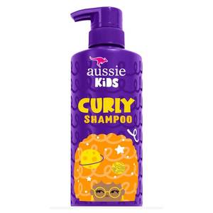 lot 117 image: Aussie Kids Curly Sulfate-Free Shampoo - 16oz Moisturizing & Detangling, Dye & Paraben-Free, Tropical Scent, Liquid - Retail $23