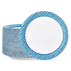 lot 1726 image: MUCHII Paper Plates 10 Inch, 150 Count Soak and Cut Proof, Blue Large Disposable Plates Bulk for Daily Use, Parties