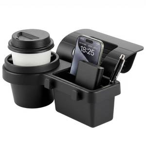 lot 1744 image: Li&Zhao Car Cup Holder - Hanging Car Door Window Drink Coffee Door Cup Holder with Clip-On Design, No Drill Universal Fit for All Vehicles, Perfect for Drivers and Truckers