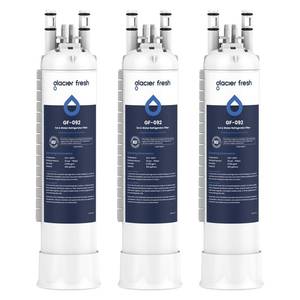 lot 1803 image: GLACIER FRESH FPPWFU01 Water Filter Replacement for Frigidaire PurePour FPPWFU01, Compatible with Electrolux EPPWFU01, PureAdvantage PurePour PWF-1, NSF42, 3 Pack