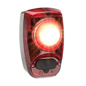 lot 2342 image: CYGOLITE Hotshot�� 100 Lumen Bike Tail Light�� 6 Night & Daytime Modes�� User Tuneable Flash Speed�� Compact Design�� IP64 Water Resistant�� Secured Hard Mount�� USB Rechargeable�� Great for Busy Roads
