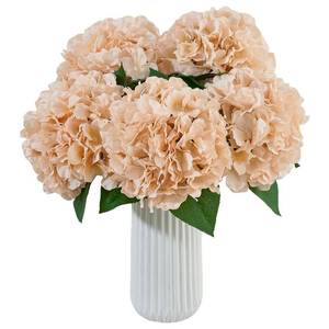 lot 2352 image: IUKnot 8pcs Fake Flowers Silk Hydrangea Artificial Flowers Bouquets Faux Hydrangea Stems for Home Table Centerpieces Wedding Party Decoration