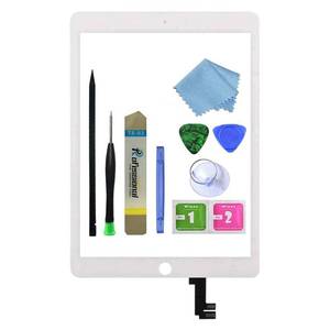 lot 2367 image: Zentop for White iPad Air 2 2nd Generation Touch Screen Digitizer Glass Replacement Modle A1566 1567 with AdhesiveTool Repair Kit (Only for Professional Person,Not Include LCD)