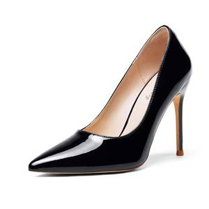 lot 2385 image: Elisabet Tang Womens High Heels Pumps Closed Pointed Toe Stiletto 4inch Heels Classic Office Special Dressy Wedding Pump Shoes Black 8