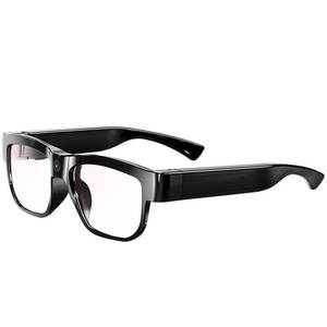 lot 2433 image: Camera Glasses Video Glasses HD Smart Glasses Recording Outdoor Sport Glasses with Camera Wearable Eyeglass Built-in 32G Memory Card only Open on Computer