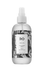 lot 2453 image: RCo Dallas Hair Thickening Spray  Volumizing & Texturizing Spray for All Lengths  Adds Volume, Body & Shine  Perfect for Blowouts, Curling Irons & Roller Sets  8.5 oz