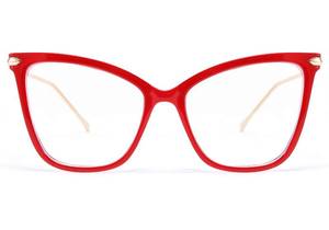 lot 2475 image: FEISEDY Oversized Cat Eye Glasses Frame Blue Light Blocking Eyewear for Women B2589