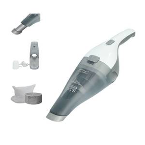 lot 3439 image: BLACKDECKER dustbuster Cordless Handheld Vacuum, Portable Car Vacuum Cordless Rechargeable, Wall Mount, Strong Suction QuickClean (HNVC215B10)