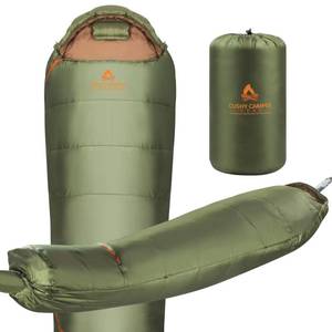 lot 3486 image: Cushy Camper Sleeping Bag for Hammocks - Lightweight Camping Sleep System to Keep You Warm and Cozy in Your Hammock - Sleeping Bag for Adults so You Can Hang Out Even in Cold Weather