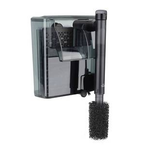 lot 3489 image: hygger Aquarium HOB Filter 105 GPH for 10-20 Gallon Fish Tank Power Filter with Adjustable Water Flow Extendable Intake Tube External Hang-On Back