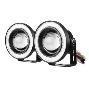 lot 4453 image: Round Air Filter Set with Housing