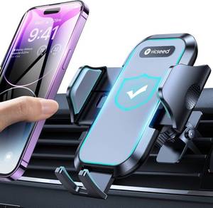 lot 4496 image: VICSEED Upgrade Ultra Stable Car Phone Holder Mount��Double Lock Metal Clip�� Universal Air Vent Phone Mount,Mobile Cell Phone Holder for Your Car,for iPhone 17 Pro Max 16 and All Phone