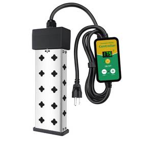 lot 6033 image: Immersion Water Heater 1800W 120V with Digital Thermostat Control, Dry Burn Protection Alarm, Real-Time Temperature Display, 14AWG Heavy-Duty Cord, Industrial Heating Tube for Buckets & Bathtubs