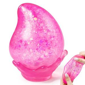 lot 6041 image: Glitter Squishy Toys, Ice Squishys Stress Cube, Sensory Slow Rise Squeeze Ball for Anxiety Stress Relief, Sensory Toy for Kids Adults, Squishy Toys for Party Favors Gifts, Desk Toy and Classroom Prize