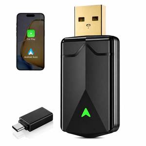 lot 6046 image: ZOUHOE Wireless CarPlay Adapter�� Android Auto Wireless Adapter, 5.8GHz Wi-Fi Plug & Play,Mini and Stable iOS 10Android 10, Fast Auto-Connect for Cars 2016 (1Pcs)