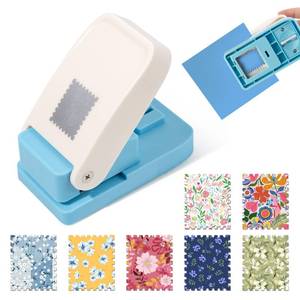 lot 6060 image: Postage Stamp Puncher,1x0.8 inch Rectangular Postage Stamp Puncher,Paper Punch,Stamp Hole Puncher,Stamp Cutter,Portable Stamp Punching Machine for Envelope��Scrapbooking, Card Making, DIY Arts.