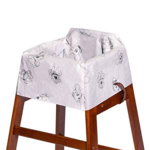lot 11163 image: J.L. Childress Disney Baby Disposable Restaurant High Chair Covers - Baby Travel Accessory for Kids & Toddlers, Individually Wrapped, Covers All Surfaces - 12 Count, Mickey & Minnie