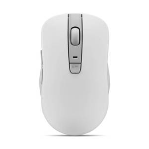 lot 12096 image: Lenovo Bluetooth Silent Mouse (WL300) - 5 Button Computer Mouse with Silent Left & Right Click �� Sculpted Grip, Microsoft Swift Pair, Up to 1600 DPI (White)