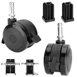 lot 12139 image: 70360 Locking Caster wInsert for Weber Genesis 300 Grill Parts Genesis S-310 S-320 E-310 E-320 S-330 Wheels for Weber Spirit 310 Spirit E-210 E-310 Summit E-420 Parts Replacement Wheels (2007-2011)