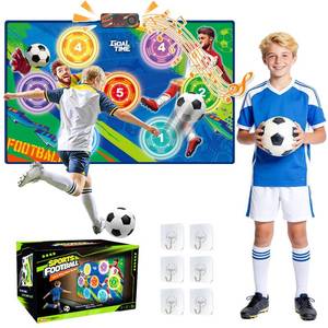 lot 13187 image: 2026 Upgraded Electronic Scoring Soccer Game Set for Kids, Soccer Toss Target Game Indoor Outdoor with Real-Time Scoring & 3 Modes, Soccer Bot Birthday Toy Gifts for Boys Girls Ages 3-5 6-8 8-12 Years