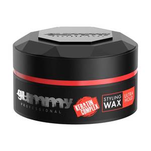 lot 14175 image: Gummy Professional Hair Styling Wax for Men - Ultra Hold Pomade for Dry, Damp Hair - Water-Based Texturizing Clay Paste with Provitamin B5 & Keratin - Strong Hold - Alcohol & Paraben-Free - 150ml
