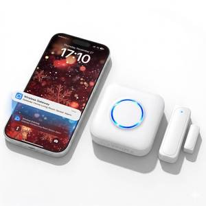 lot 14181 image: WiFi Sensor, Smart Motion Detector Kit with Phone App Alerts, Includes Gateway Hub, PIR Motion Sensor, Doorbell Button, Door Sensor, DIY Burglar Alarm for Home Business Apartment (Only 2.4GHz)