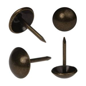 lot 14197 image: Upholstery Tacks for Furniture Vintage Upholstery Nails Tacks for Decorative 100Pcs Furniture Sofa Thumb Nails Pins Assortment Kit 716 Head Diameter Upholstery Nails Decorative Tacks for Furniture