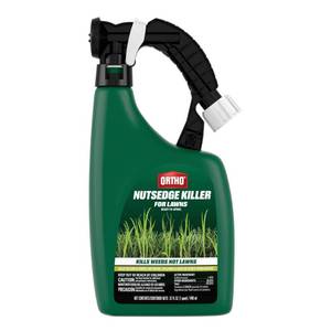 lot 14220 image: Ortho Nutsedge Killer for Lawns Ready-to-Spray1 - Weed Killer Spray, Controls Over 50 Listed Weeds, for Use on Northern and Southern Turf Grasses, 32 fl. oz.