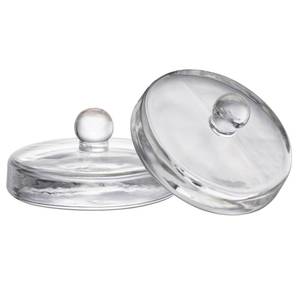 lot 14251 image: Glolaurge Gallon Fermentation Weight, 3.75inch Large Glass Fermenting Weight for Gallon Jar, Pack of 2