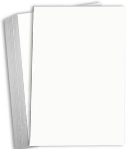 lot 14270 image: Hamilco White Legal Cardstock Paper 8 12 x 14 Card Stock 65lb Cover 25 Pack (Bright)