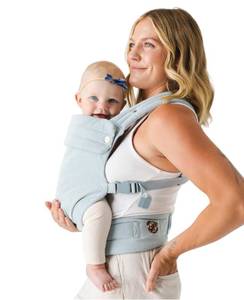 lot 19464 image: Mab� Monarch Ergonomic Baby Carrier �� Premium Cotton Soft Structured Newborn to Toddler Carrier with Hip-Healthy Design, 3 Carry Positions (7-35lbs), Lightweight & Breathable, (Blush Dawn)