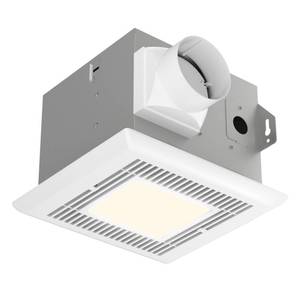 lot 19479 image: Tech Drive Very-Quiet 70 CFM, 2.0 Sone Bathroom Ventilation and Exhaust Fan With LED light 4000K 600LM(70CFM),Ceiling Mounted Fan,Easy to Install