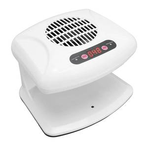 lot 19482 image: QUTUNI Nail Dryer for Regular Polish, 300W Nail Drying Fan with Sensor and Hot and Cool Air for Home Use (White)