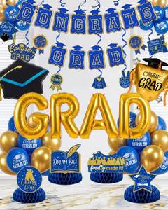 lot 20048 image: Dark Green black Silver Graduations Balloon Garland Kit with cap diploma and explosion star foil balloons for class of 2026 Prom party decorations congratulations party ceremony decor