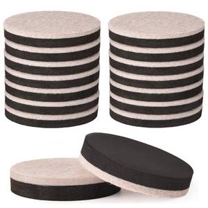 lot 20065 image: Felt Furniture Sliders for Hardwood Floors, 16 PCS 3 Reusable Furniture Movers Sliders for Hard Surfaces, Move Your Furniture Easily and Safely