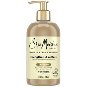 lot 20080 image: SheaMoisture Strength and Restore Daily Conditioner  Jamaican Black Castor Oil  13 fl oz Bottle