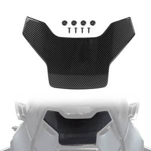 lot 20126 image: LUXEMOTO Carbon Fiber Classic Hood Accent Panel for Can-Am Ryker 600 900 & Ryker Rally Edition Accessories Hood Accent Panel for Can Am Ryker(1PC, Replace OEM #219400873)