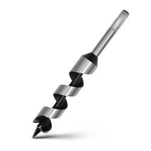 lot 20151 image: 1-916 x 9 inch Auger Drill Bit for Wood,40mm x 230mm Hex Shank Ship Auger Bit for Soft Hard Wood, Plastic, Composite Materials and DIY Projects 1-916 (40mm)