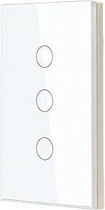 lot 4442 image: TP-Link Smart WiFi Switch 3-Gang Wall Control