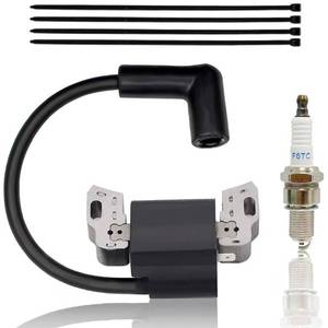 lot 2038 image: 593872 84005272 Ignition Coil for Briggs and Straton Armature Magneto 450E 550E 550EX Engine Craftsman MTD Yard Machine Lawn Mower Parts 798534 799582 B&S 08P502 09P602 09P702 Coil with Spark Plug