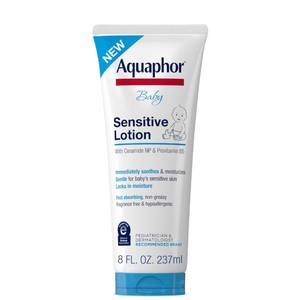lot 2049 image: Aquaphor Baby Sensitive Lotion, Baby Lotion to Soothe and Moisturize Delicate Skin, 8 Oz