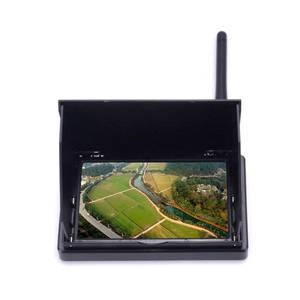 lot 2068 image: Readytosky 4.3 FPV Monitor 48CH 480 x 272 LCD Reciever Monitor Auto Search with OSD Built-in BatterySunshade Hood for FPV Drone Quadcopter