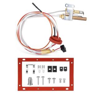 lot 2070 image: SP21058 Pilot Assembly for Water Heater Parts with Thermopile & Sparker Compatible with Rheem Ruud Richmond Water Heaters, NG with LP Orifice, Aging-Resistant, Replace# SP20824 SP20754 SP21059 SP20800